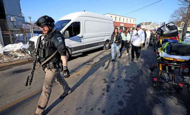 3 killed, including suspect, in shooting at hockey rink in Rhode Island: police