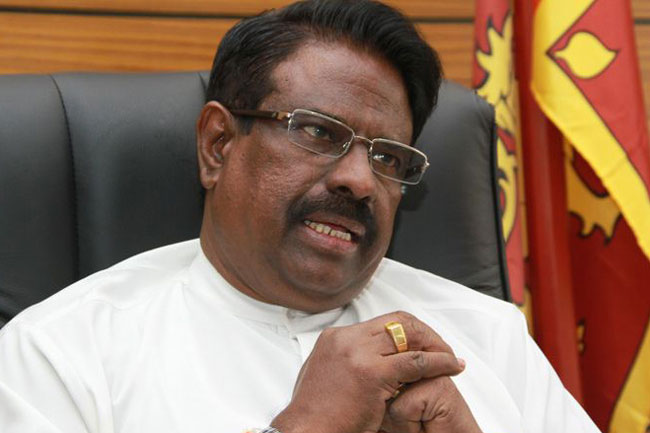 Former Minister Vijith Wijayamuni Soysa arrives at FCID