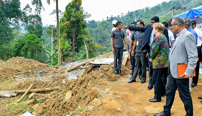 IMF Chief visits cyclone-affected areas