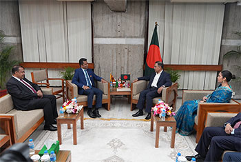Health Minister calls on new Bangladesh PM