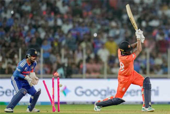 India beat Netherlands by 17 runs in T20 World Cup