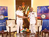 Indian Navy chief holds bilateral talks with Sri Lankan counterpart 