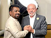 President Anura Kumara meets Brazilian President Lula in Delhi
