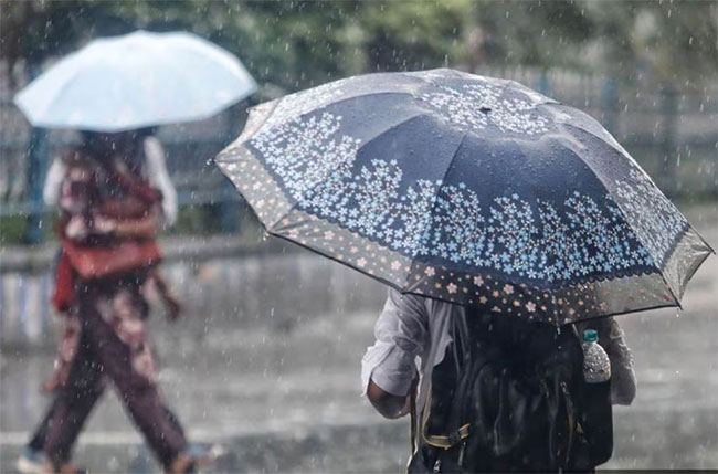 Fairly heavy rainfall expected in parts of the island today