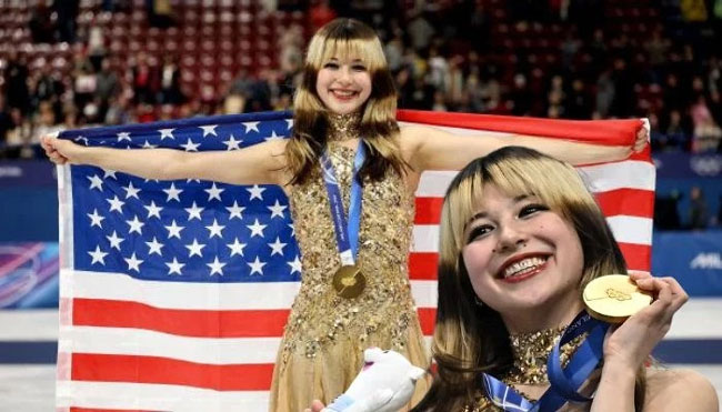 Alysa Liu dazzles to first US women�s figure skating gold in 24 years