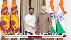 President Anura Kumara holds bilateral talks with Indian PM Modi in Delhi (English)