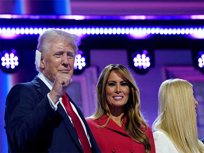 US President Donald Trump praises First Lady Melania Trump�s documentary, jokes about having �two stars� in one family