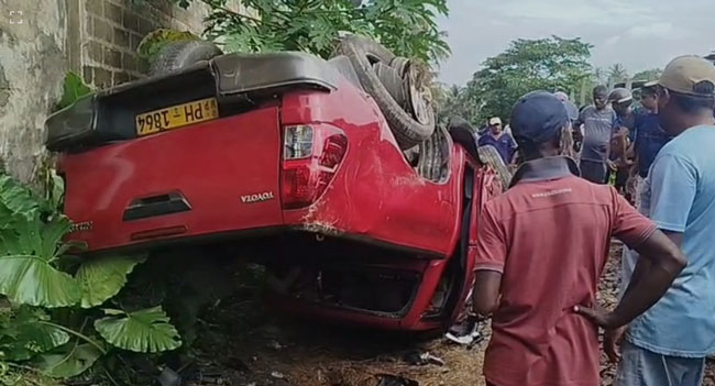 Two individuals confirmed dead after Payagala train-cab accident 