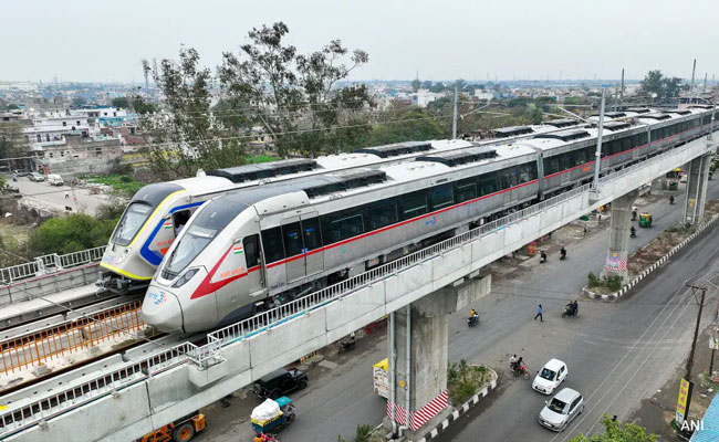 PM Modi flags off India s fastest metro and Namo Bharat train in Meerut