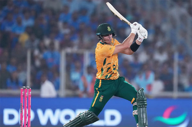 David Miller, Dewald Brevis lift South Africa to 187/7 in Super 8 match against India