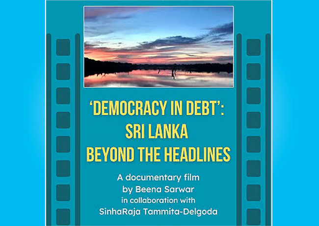 Documentary on Sri Lanka�s economic crisis to receive two awards at Indian film festival