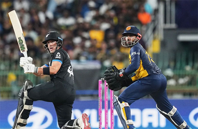   T20 WC: New Zealand post 168/7 against Sri Lanka in Super 8 match