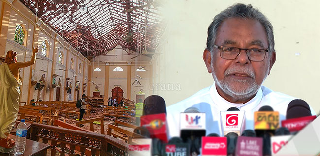 Do not obstruct Easter Sunday attack investigations  Fr. Cyril Gamini