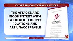 Qatar's Foreign Ministry strongly condemns Iran's ballistic missile attacks (English)