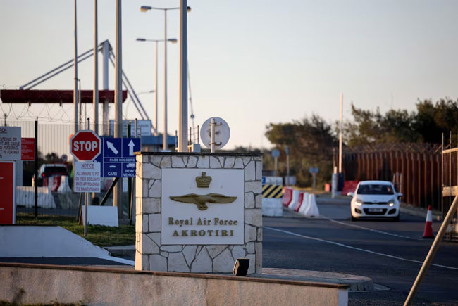 Suspected drone strike hits British air base in Cyprus
