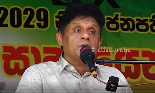 �Stop the war and commence peace talks promptly�: Sajith 
