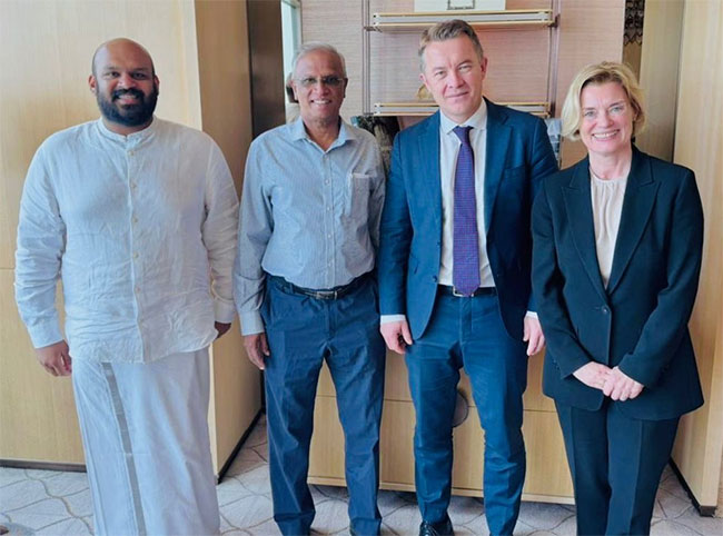 MP Rasamanickam holds talks with Norwegian Deputy FM on reconciliation and political developments