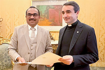 President invites Pope Leo to visit Sri Lanka