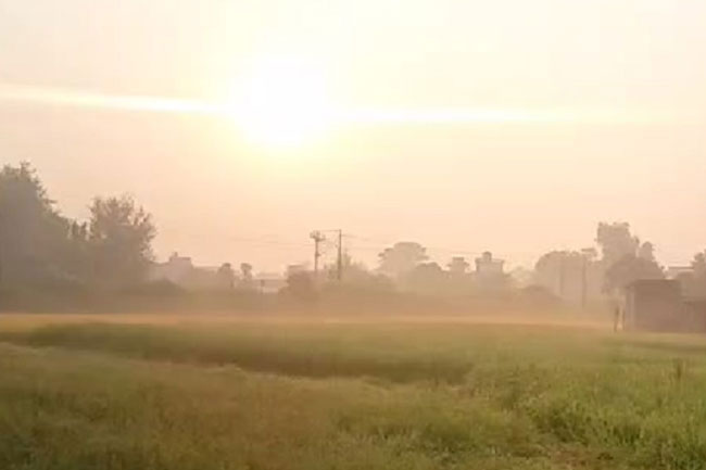 Fair weather to prevail across the country; Misty conditions expected in some places