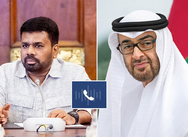 Sri Lanka President condemns violence, assures support in phone call with UAE President
