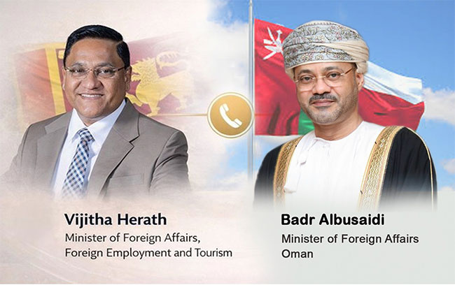 Oman s Foreign Minister assures welfare and well-being of Sri Lankans