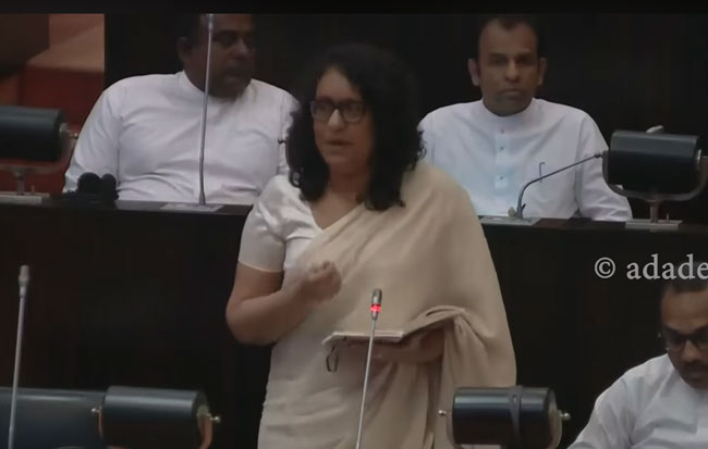 PM Harini rejects opposition�s claims that emergency regulations threaten democracy