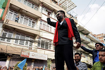 Nepal�s rapper-mayor Balendra Shah poised to become prime minister
