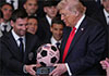 Messi criticized for meeting and applauding Trump amid war