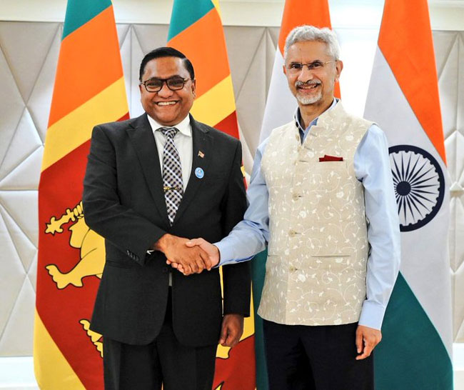 FM Vijitha Herath and India s Jaishankar discuss regional developments