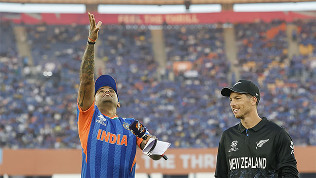 T20 World Cup Final: New Zealand elect to bowl first against India in Ahmedabad