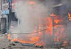 Fire at Maharagama shops causes Rs. 40 million loss Fire at Maharagama shops causes Rs. 40 million loss