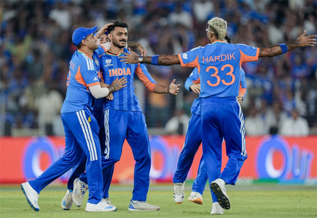 India beat New Zealand to become first team to win three T20 world titles