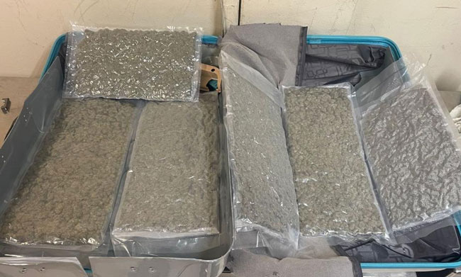 Indian national arrested with over 2.7 kg of �Kush� at BIA 