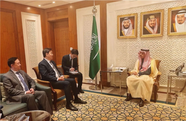China�s Middle East envoy in Saudi Arabia to mediate Iran war