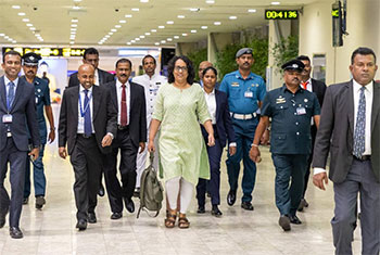 PM Harini departs for Manila� 