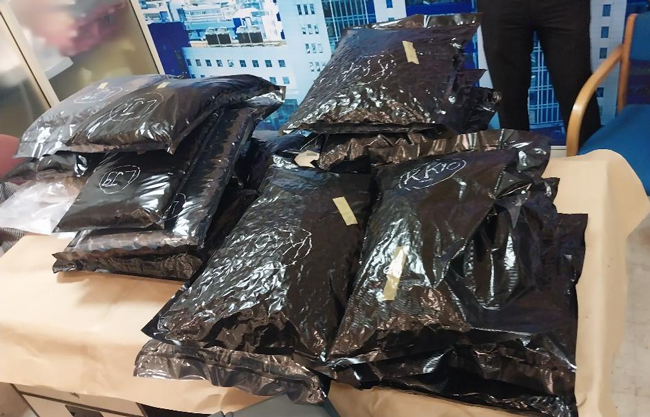 Canadian couple arrested with over 32kg of �Kush� at BIA 