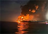 One dead, 38 rescued from oil tankers ablaze in Gulf as Iran claims responsibility