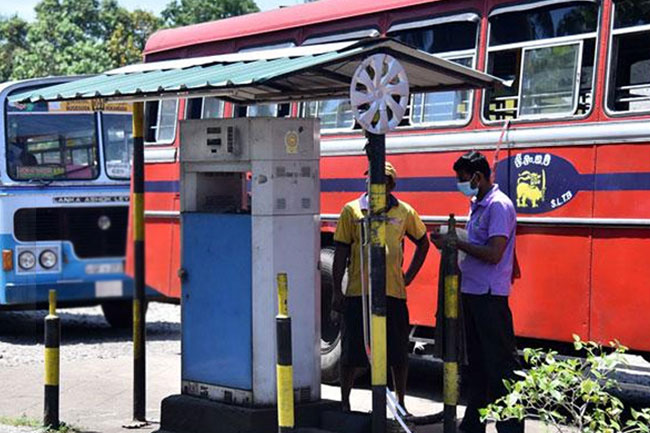 Govt to issue fuel to private buses through SLTB depots