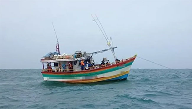 Navy intercepts another multi-day fishing vessel carrying suspected narcotics