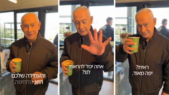 Netanyahu posts video in response to online rumours that he is dead