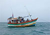 Multi-day fishing trawler with suspected narcotics brought to Dikkowita Harbour