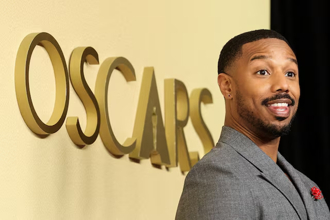 Michael B. Jordan wins best actor Oscar for dual role in �Sinners�