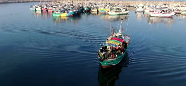 Multi-day fishing trawler seized with heroin off Dondra: Female owner and son arrested 