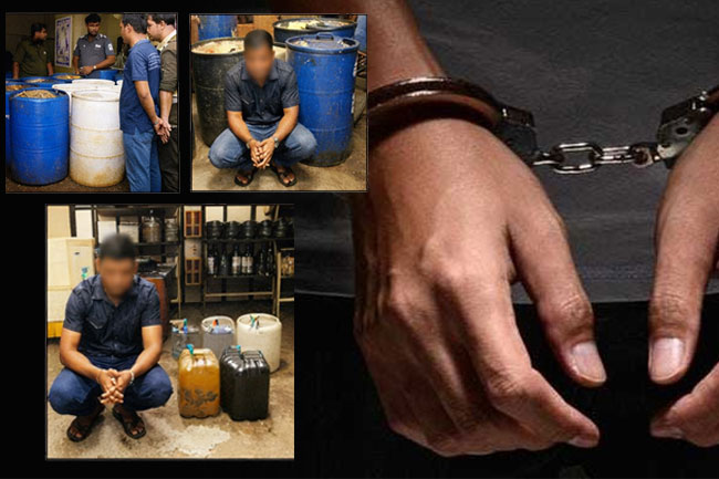 Three arrested in separate raids over possession of fuel without permits 