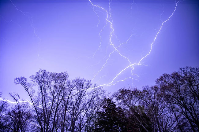 Advisory issued for severe lightning