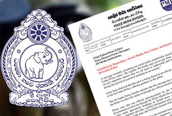 Sri Lanka Police flag fake social media message; Urge public caution