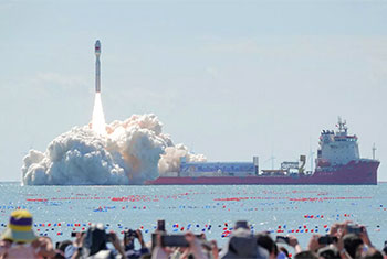 China launches 10 satellites aboard Smart Dragon 3 carrier rocket from Sea platform