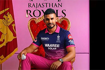 Rajasthan Royals announce Dasun Shanaka as replacement for Sam Curran for IPL 2026
