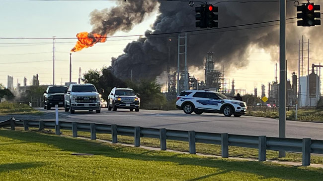 Explosion reported at Valero refinery in Texas, shelter advisory issued