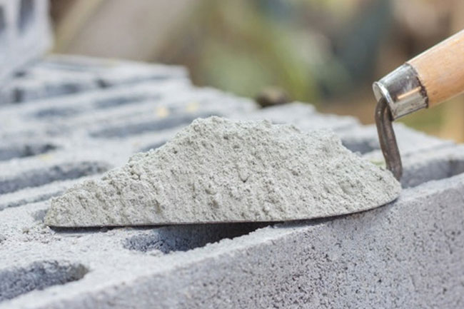 Cement prices increased 